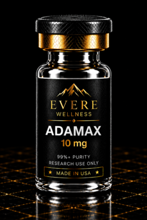 Explore Adamax, an experimental synthetic peptide intended exclusively for laboratory and scientific research applications.